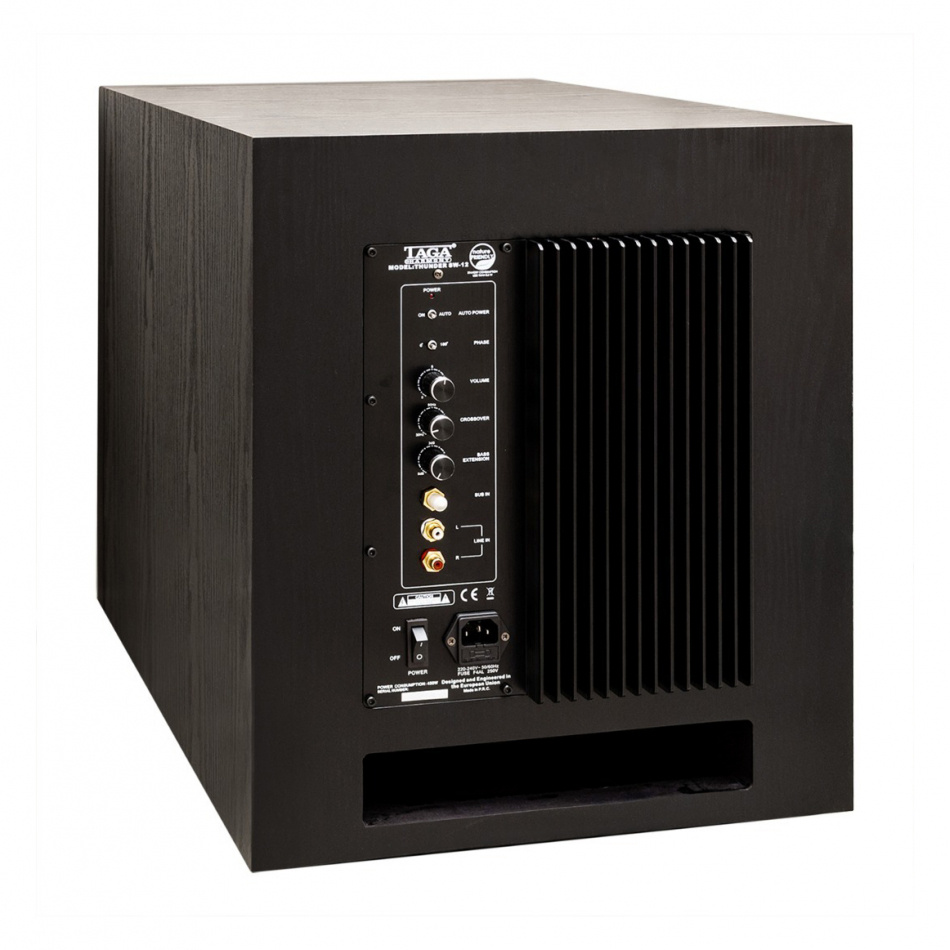 Taga Harmony Thunder SW-12 aktiv subwoofer, svart