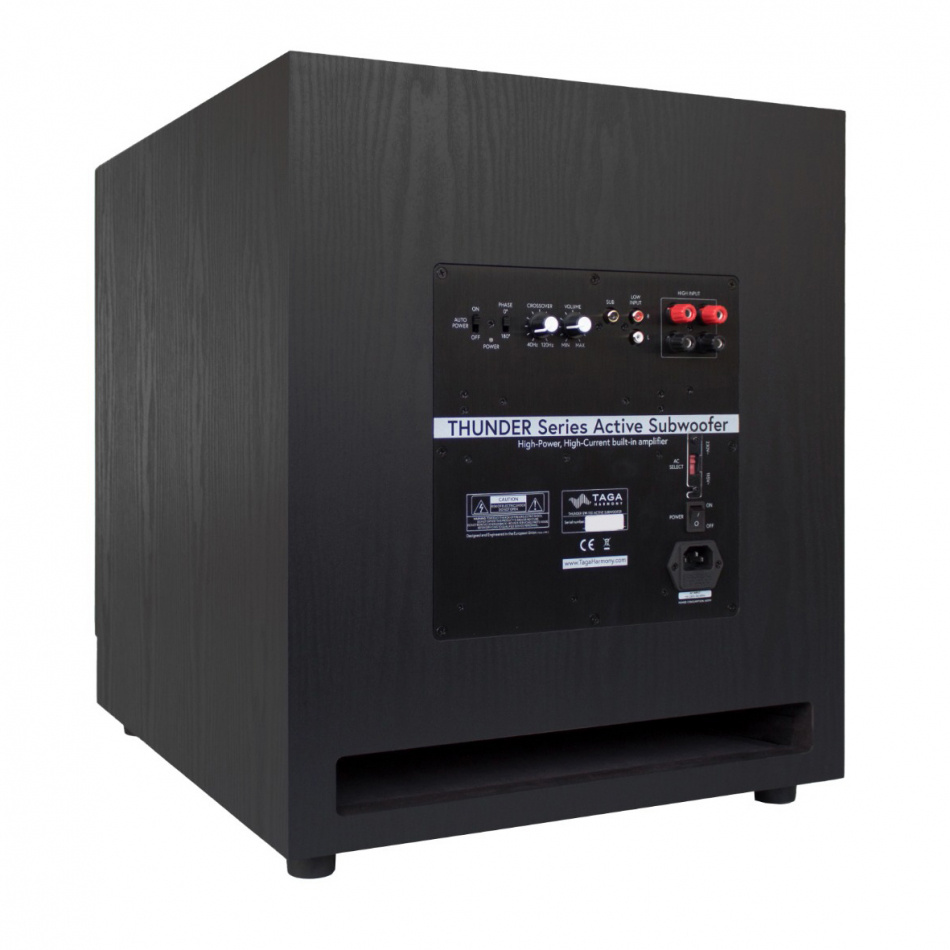 TAGA Harmony SW-15D aktiv subwoofer, svart