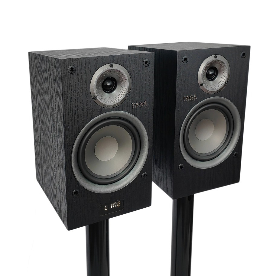 TAGA Harmony TAV-500B v2 aktive stereohøyttalere med Bluetooth, svart par