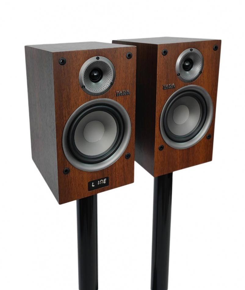 TAGA Harmony TAV-500B v2 aktive stereohøyttalere med Bluetooth, valnøtt par