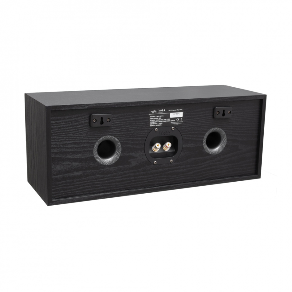 Taga Harmony TAV-807C senterhøyttaler, svart