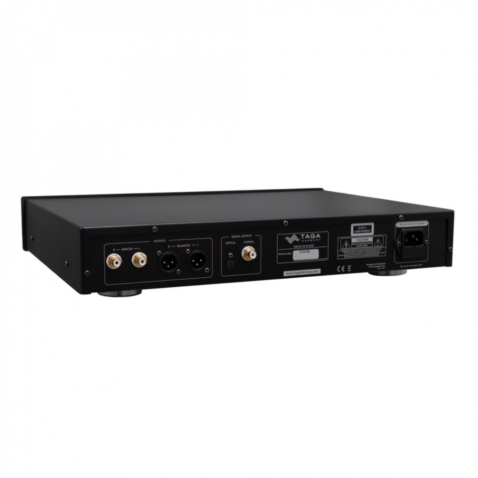 Taga Harmony TCD-50 CD-spiller med XLR, svart