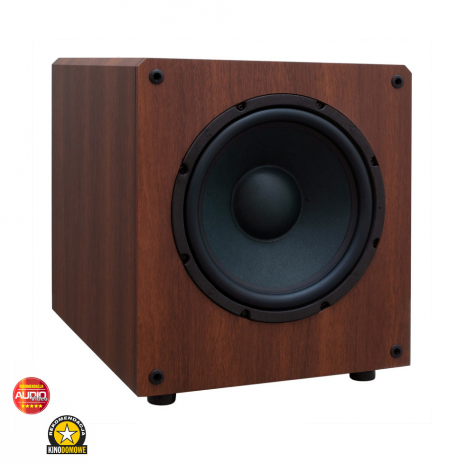 Taga Harmony TSW-90 v4 aktiv subwoofer, valnøtt