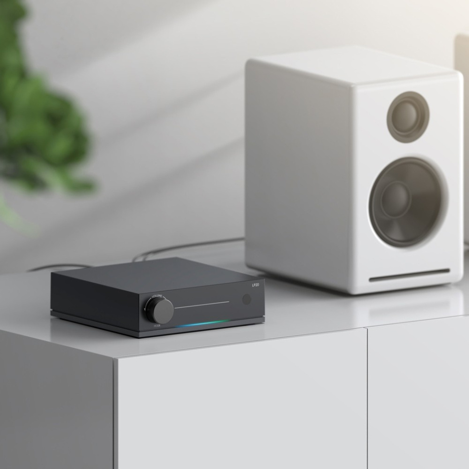 Arylic LP20 nettverksstreamer med AirPlay 2, Google Cast og subutgang