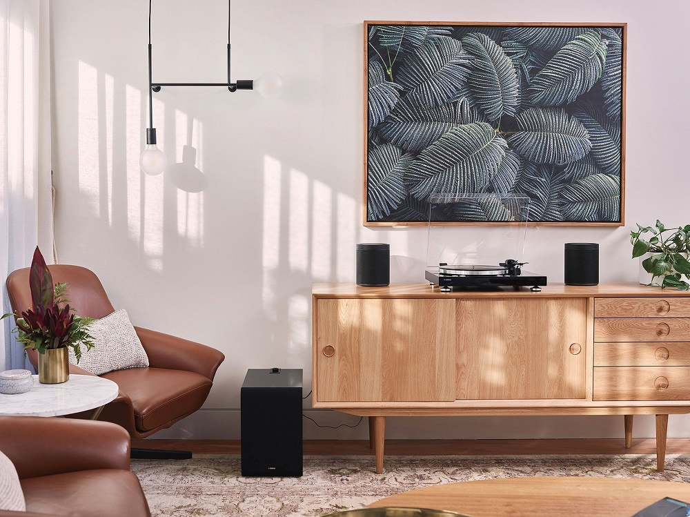 Yamaha MusicCast Vinyl 500 platespiller med nettverk, svart
