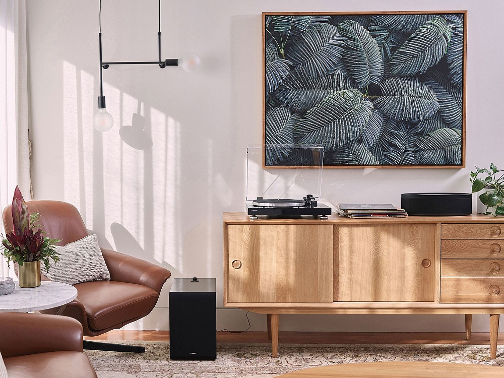 Yamaha MusicCast Vinyl 500 platespiller med nettverk, svart