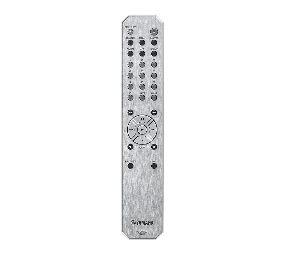 Yamaha CD-S303, CD-spiller med USB-avspilling svart