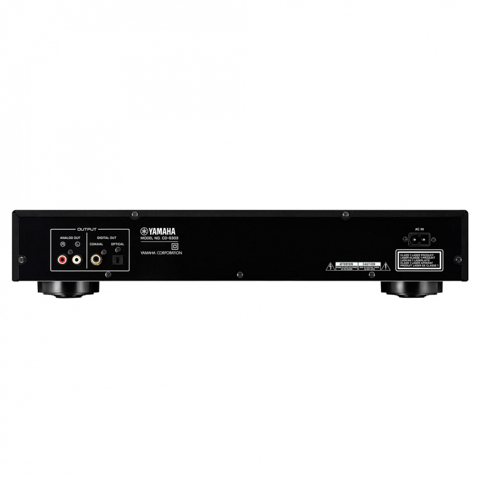 Yamaha CD-S303, CD-spiller med USB-avspilling sølv