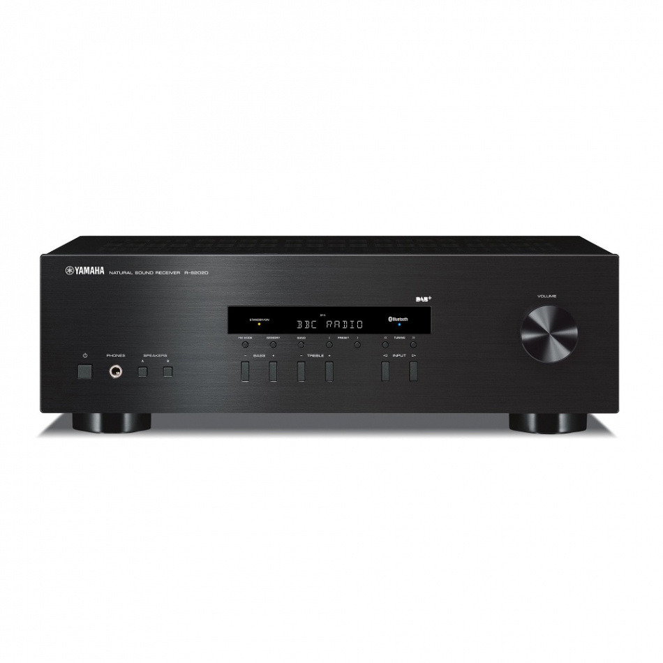 Yamaha R-S202D II stereoforsterker med Bluetooth & radio, svart