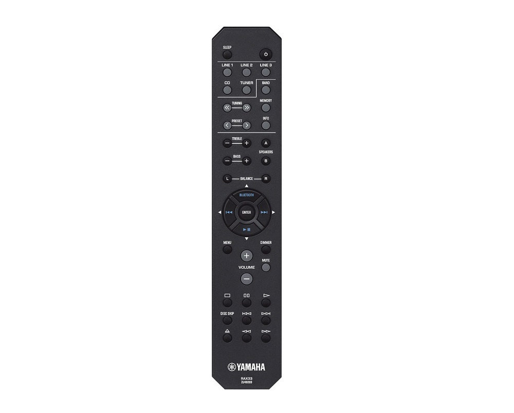 Yamaha R-S202D II stereoforsterker med Bluetooth & radio, svart