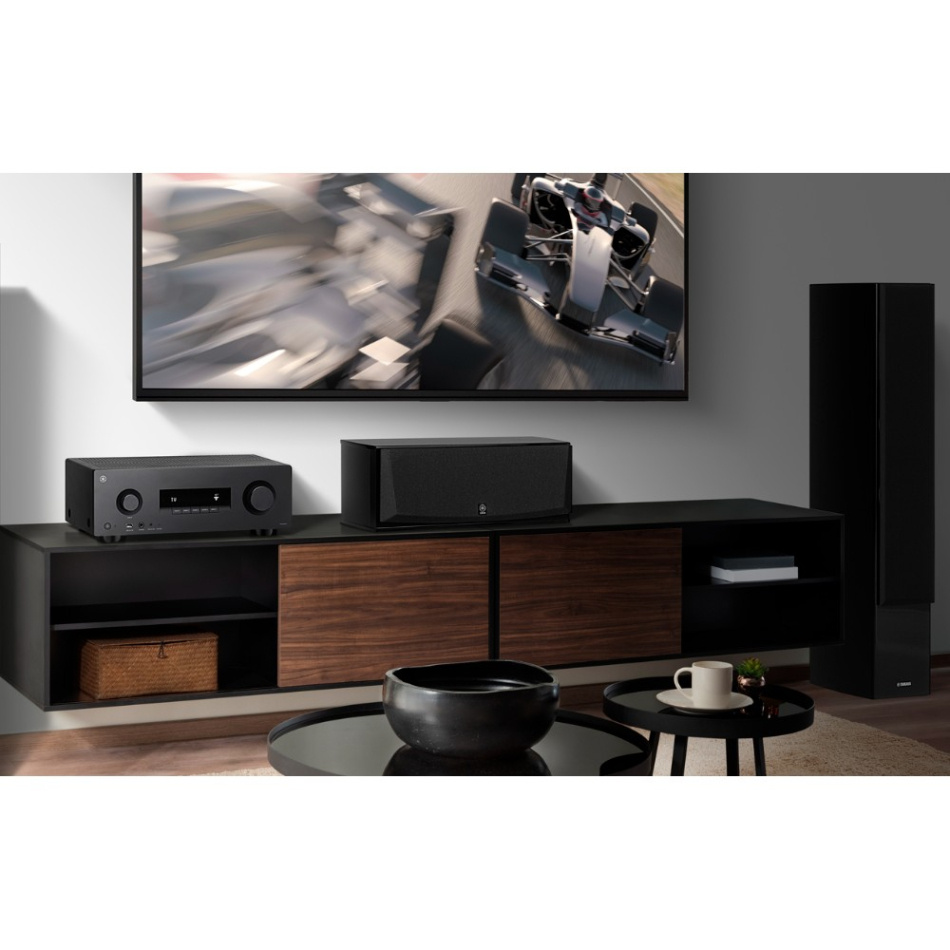 Yamaha RX300A hjemmekinoforsterker 5.2 med Bluetooth, svart