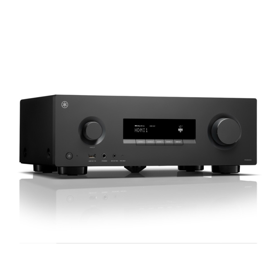 Yamaha RX500A hjemmekino-forsterker 7.2 med nettverksstreaming, svart