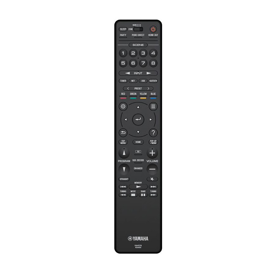 Yamaha Aventage RX-A6A hjemmekinoforsterker med MusicCast