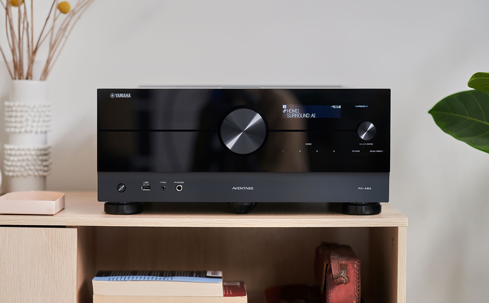 Yamaha Aventage RX-A6A hjemmekinoforsterker med MusicCast
