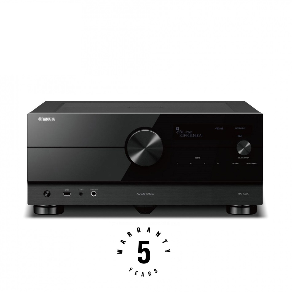Yamaha Aventage RX-A8A hjemmekinoforsterker med MusicCast