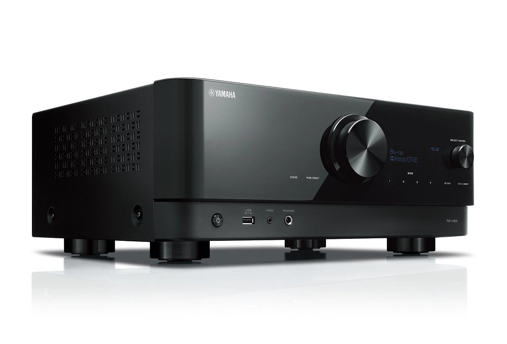 Yamaha RX-V6A hjemmekinoforsterker med MusicCast, svart
