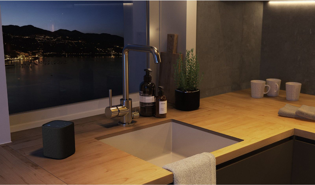 Yamaha True X WS-X1A trådløs Bluetooth/Surroundhøyttaler, svart