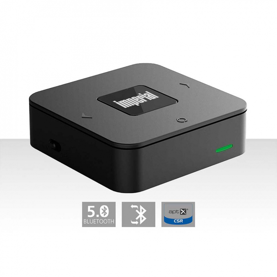 Imperial Bart Mini Bluetooth 5.0 sender/mottaker med Toslink
