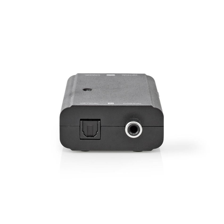 Nedis ACON-2507 digital lydomformer, 2-veis optisk <-> koaksial