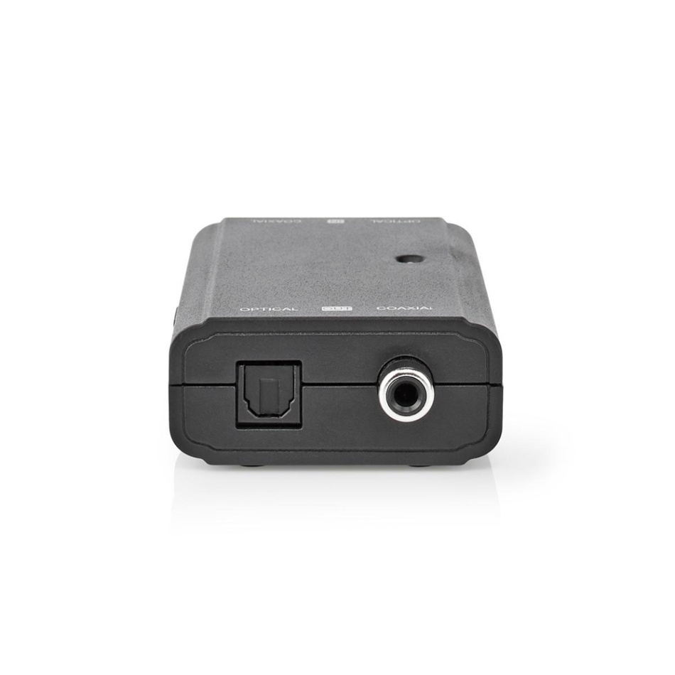 Nedis ACON-2507 digital lydomformer, 2-veis optisk <-> koaksial