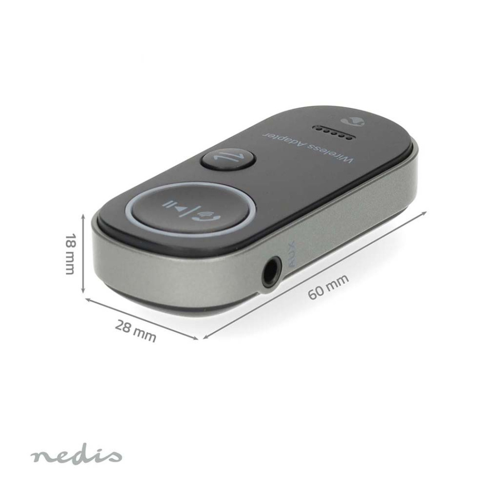 Nedis BTTC2500BK Bluetooth-sender og mottaker