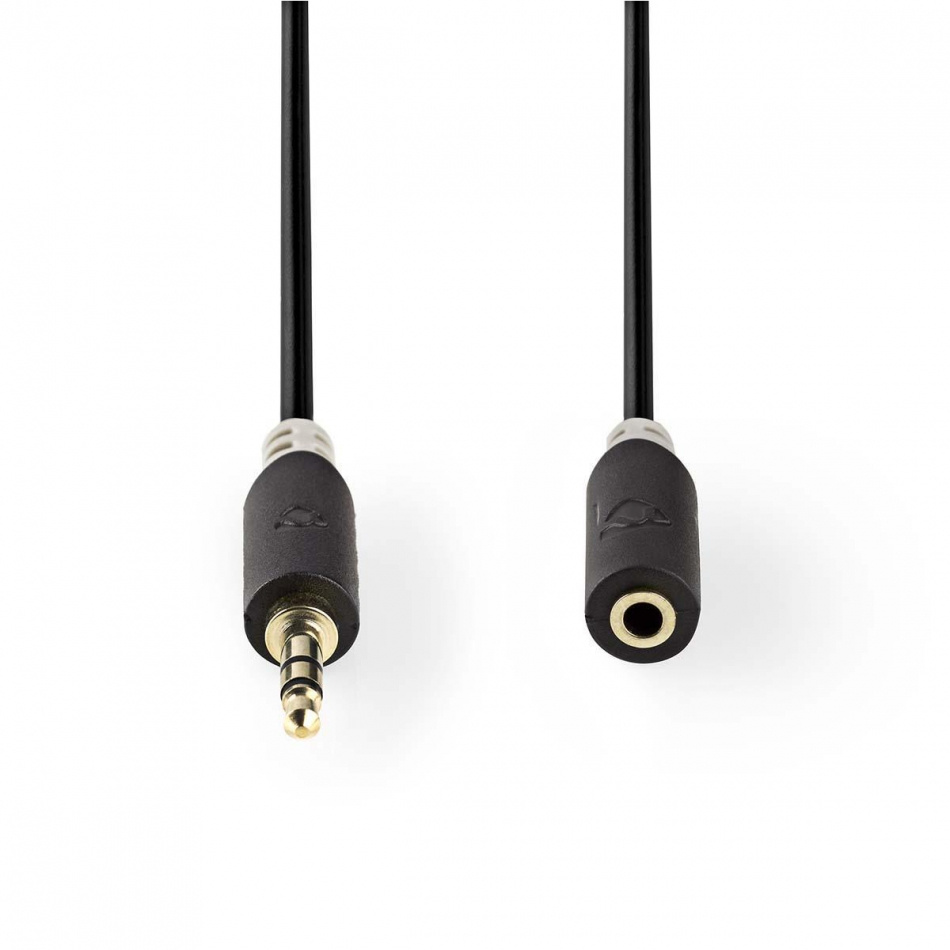 Nedis CAB-W22050, 3.5mm Aux-forlengelseskabel hunn-hann