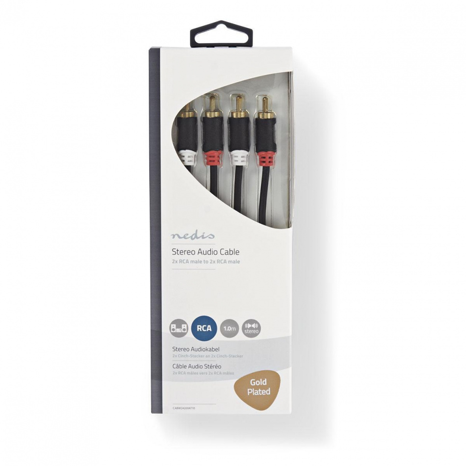 Nedis CAB-W24200 RCA lydkabel