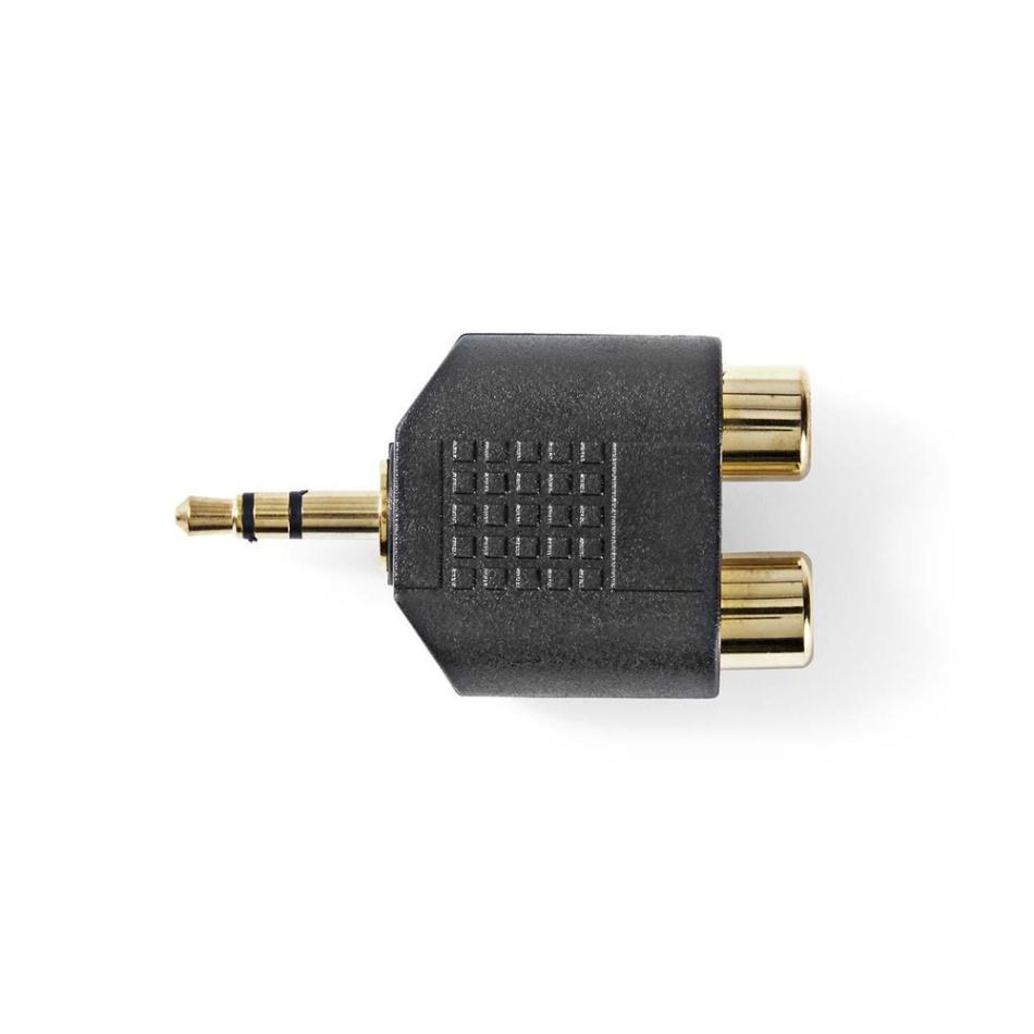 Nedis CAG-P22940 stereoadapter 3.5mm hann - RCA-hunner