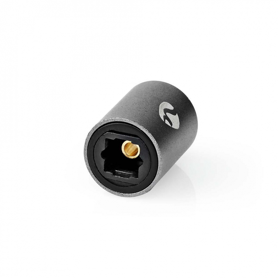 Nedis CATB25950GY, optisk adapterplugg hunn-hunn