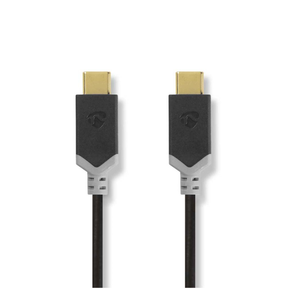 Nedis CCB-W64750AT USB 3.2 Gen2-kabel USB-C til USB-C, 1 meter