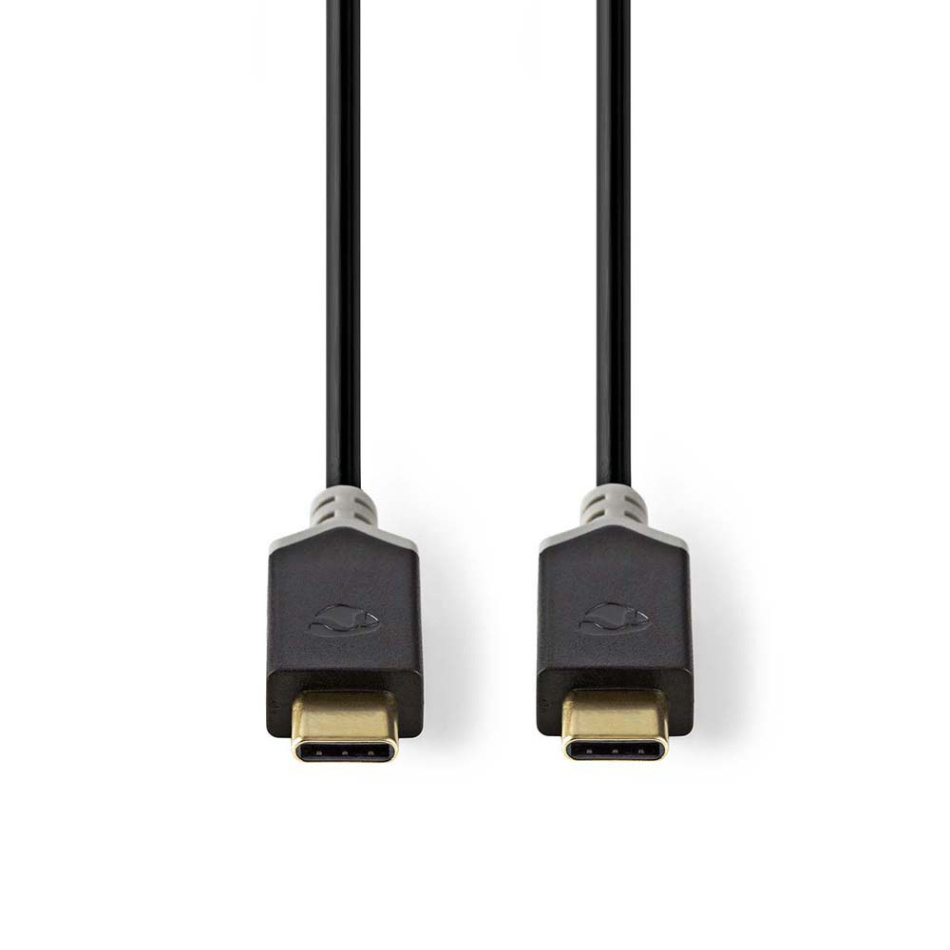 Nedis CCB-W64750AT USB 3.2 Gen2-kabel USB-C til USB-C, 1 meter