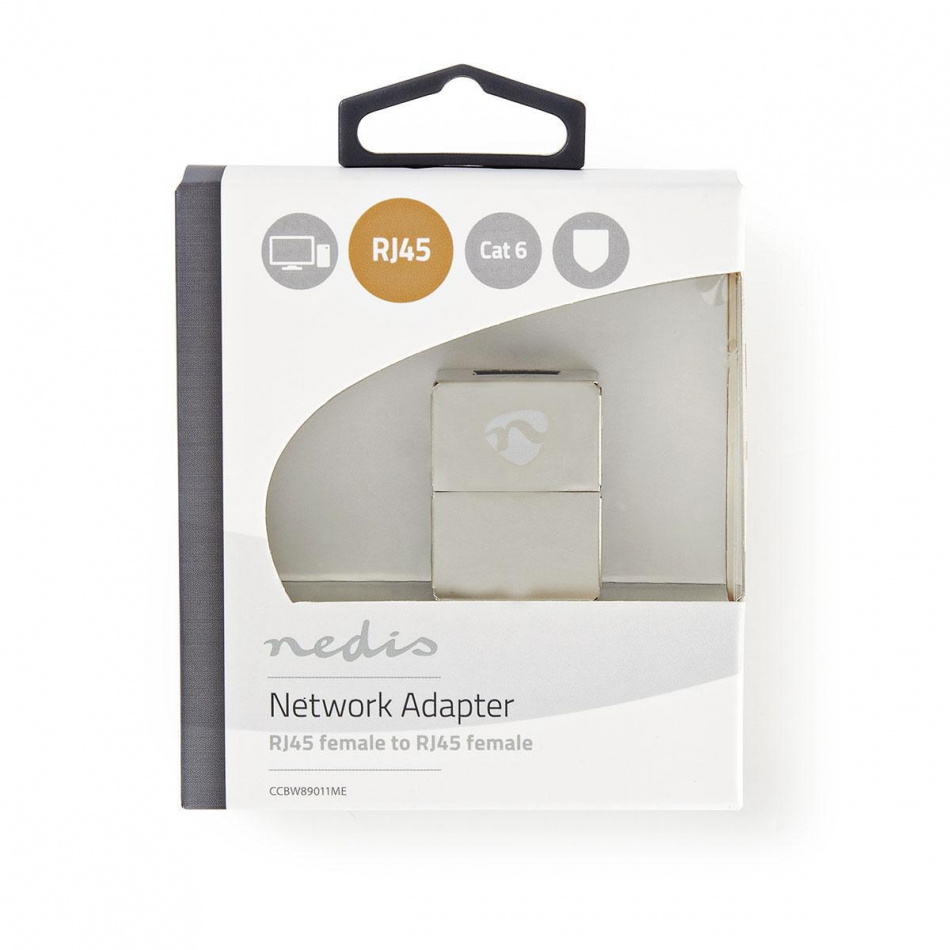 Nedis CCBW89011ME Nettverksadapter CAT6 hunn-hunn