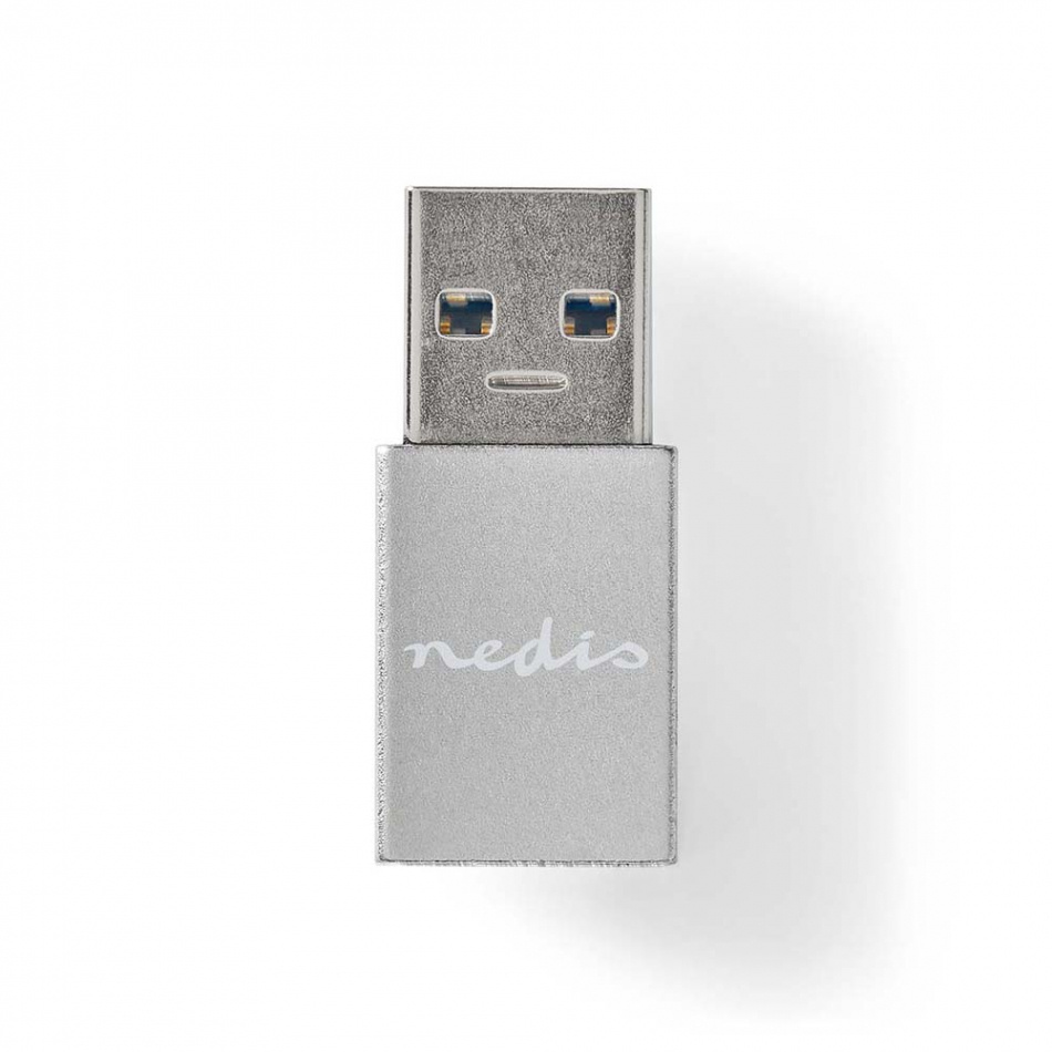 Nedis CCG-B60925GY USB 3.2 Gen 1 Adapter, USB-A Hann - USB-C Hunn
