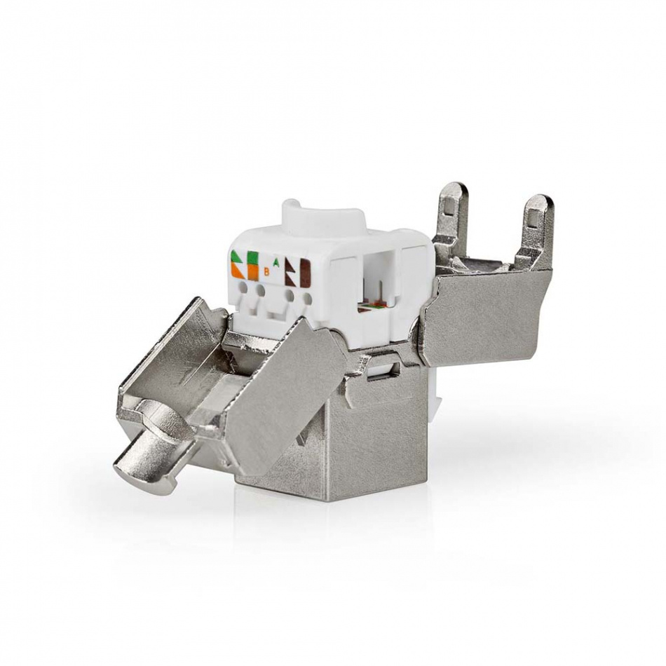 Nedis Keystone RJ45 Hunn for skjermede CAT6a S/FTP-kabler