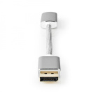 Nedis DisplayPort-HDMI-adapterkabel, 0.2 meter Nedis DisplayPort-HDMI-adapterkabel, 0.2 meter