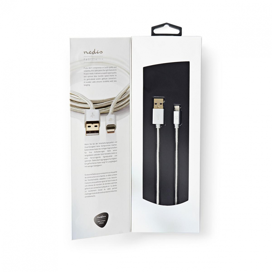 Nedis USB 2.0 USB-A til Lightning-kabel