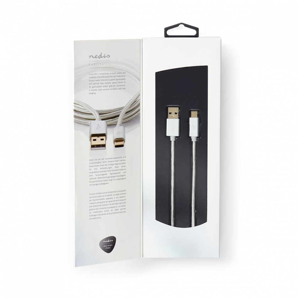 Nedis USB 2.0 USB-A til USB-C-kabel