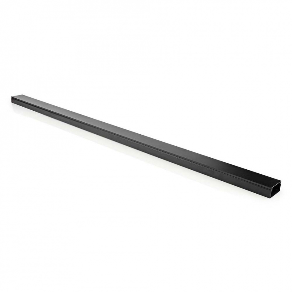 Nedis CMDT-5025 kabelkanal i aluminium, svart