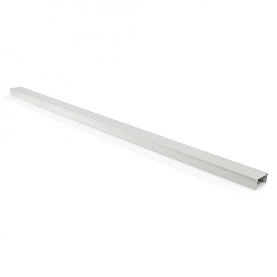 Nedis CMDT-5025 kabelkanal i aluminium, hvit