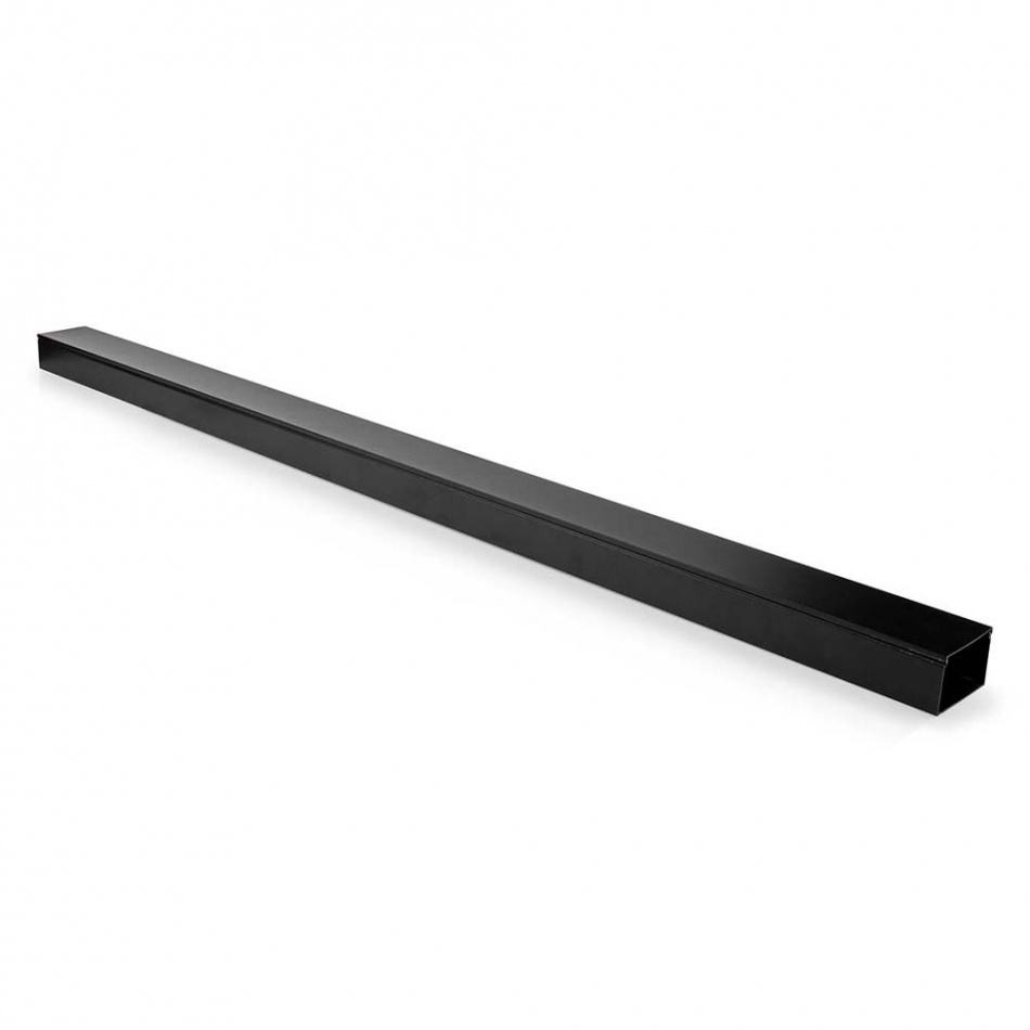 Nedis CMDT-6040 kabelkanal i aluminium, svart