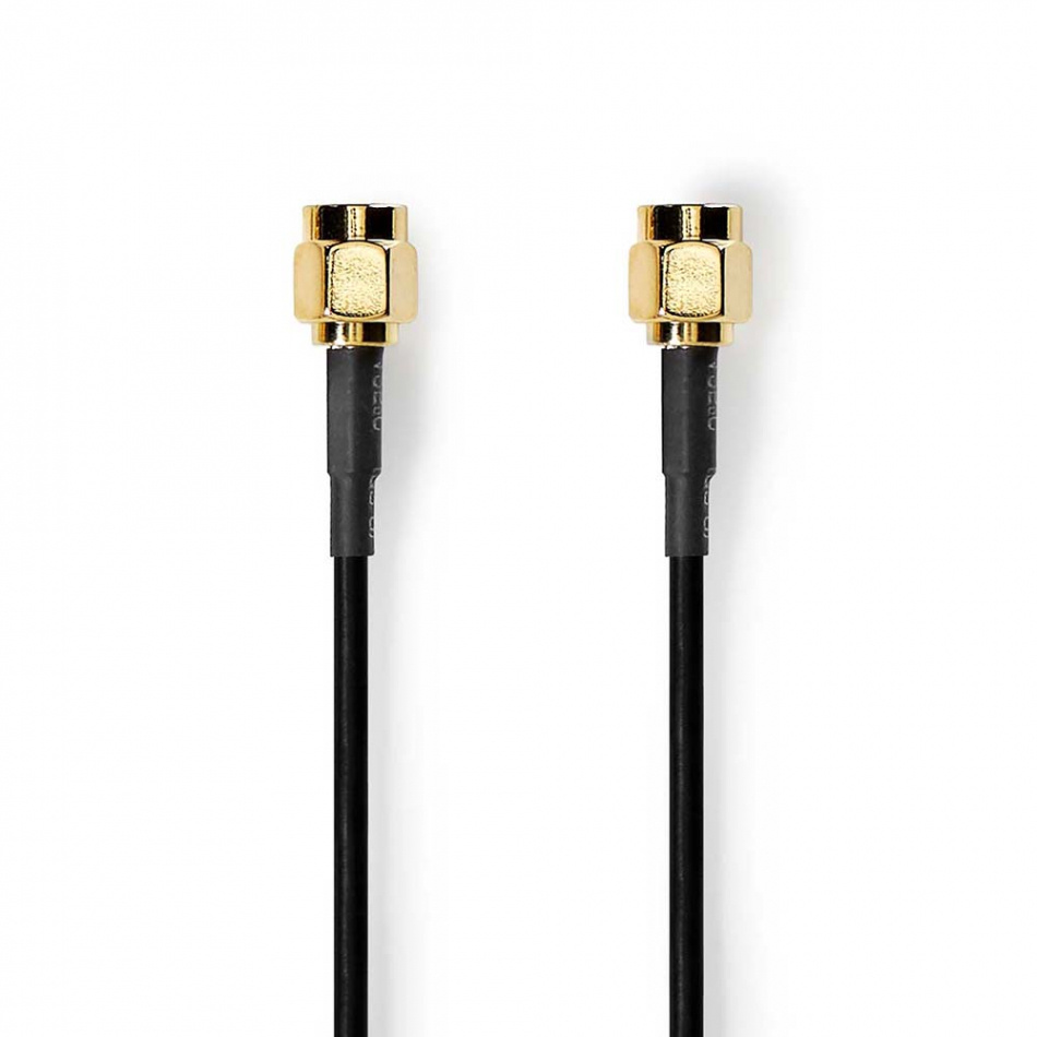 Nedis CSG-L02000 SMA-antennkabel Hann-Hann svart