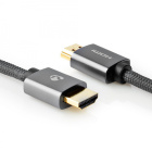 Nedis CVT-B34, HDMI-kabel med Ethernet & 4K metallgrå Nedis CVT-B34, HDMI-kabel med Ethernet & 4K metallgrå
