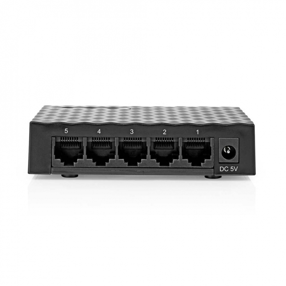 Nedis NSW-H5P110 Nettverkssvitsj 1 GBit/s, 5-porter