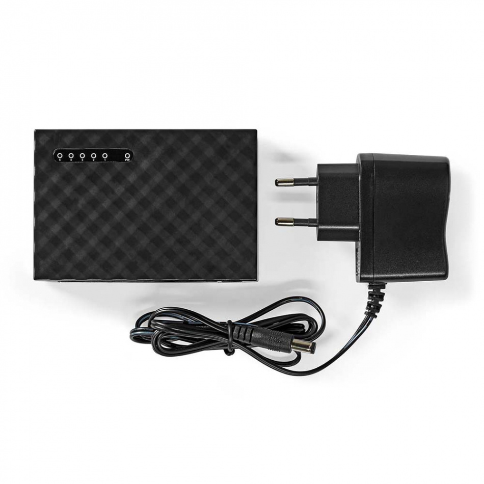 Nedis NSW-H5P110 Nettverkssvitsj 1 GBit/s, 5-porter
