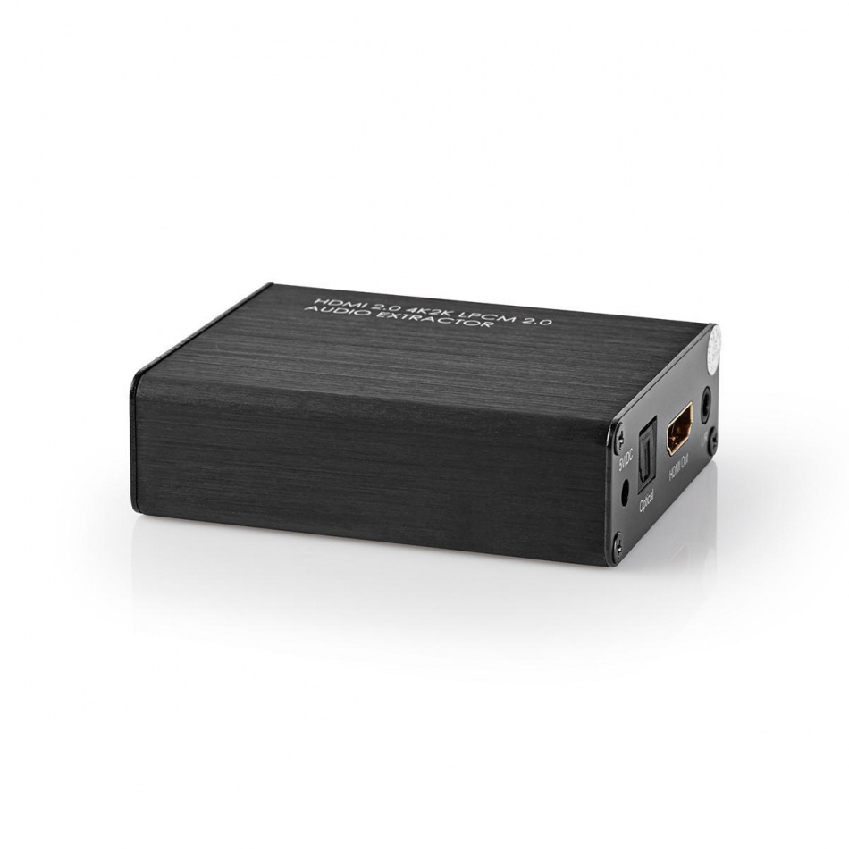 Nedis HDMI Extractor V-EXT3470, HDMI->optisk eller analog 3.5mm