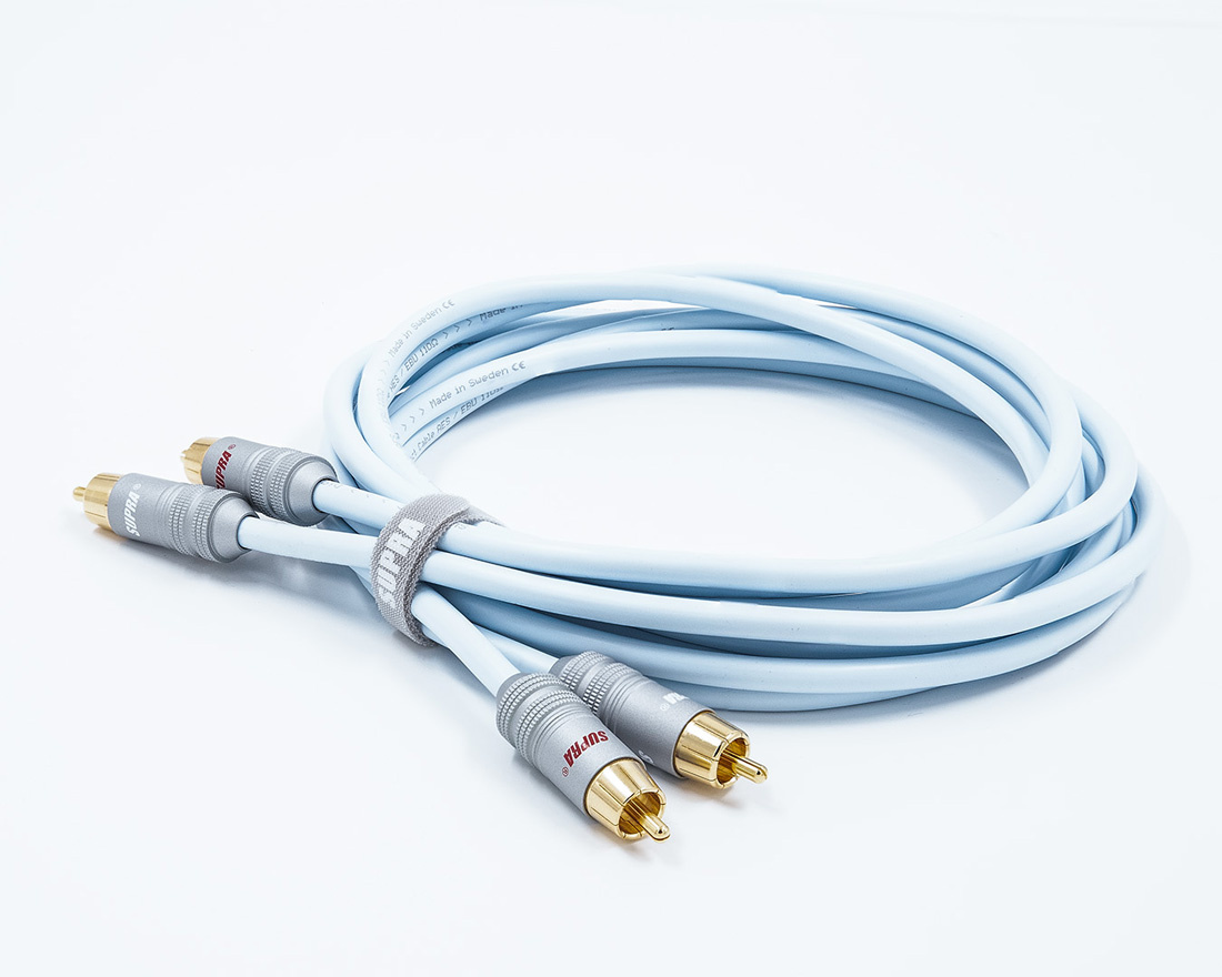 Supra DAC-X RCA lydkabel
