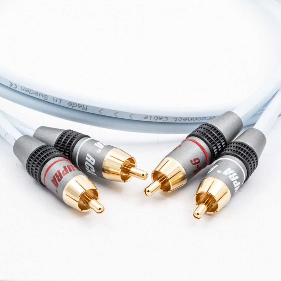Supra Dual-RCA lydkabel