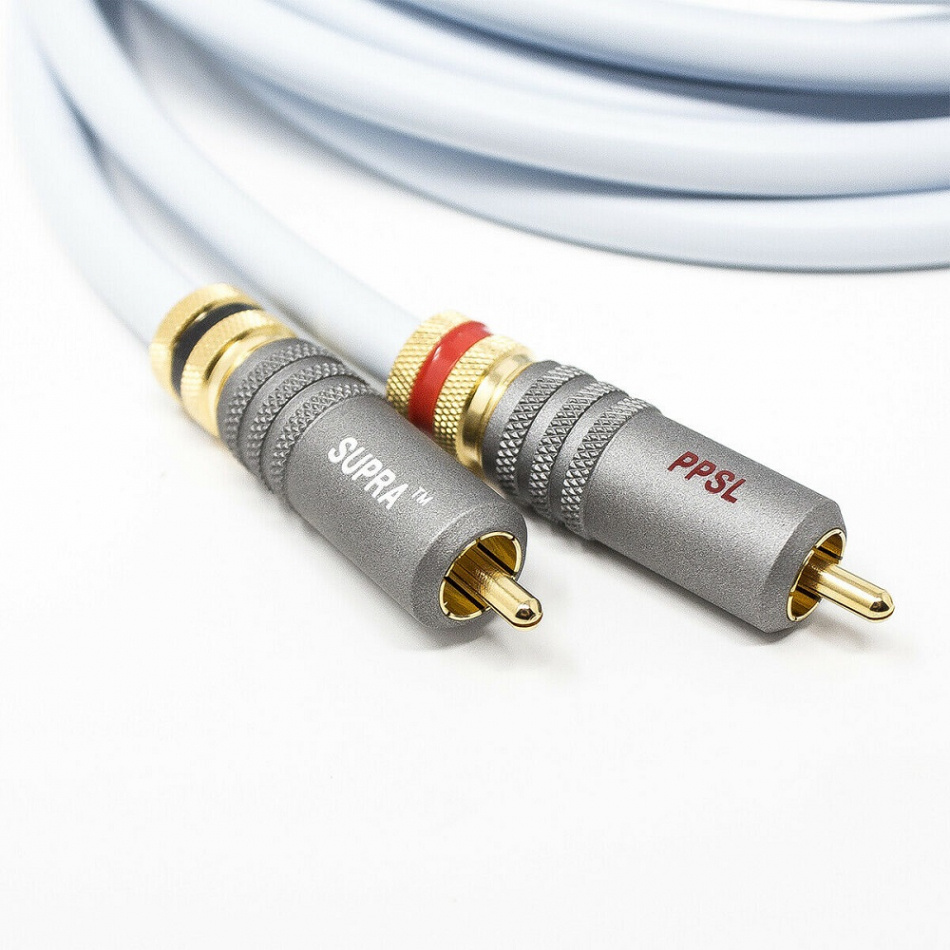 Supra EFF-ISL RCA lydkabel stereopar