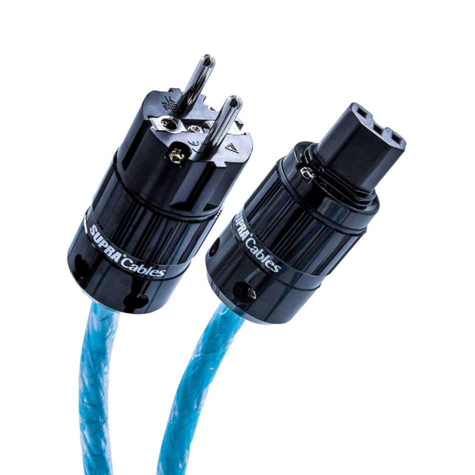 Supra LoRad Excalibur 2.5 Rhodium strømkabel 10 Ampere