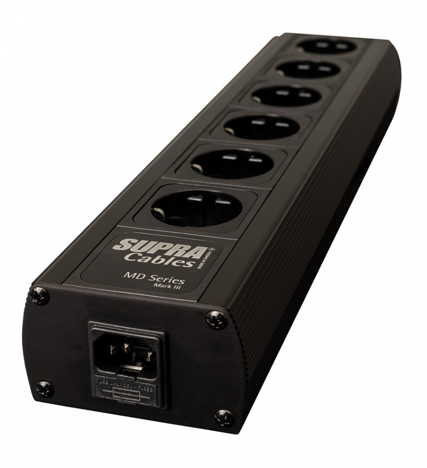 Supra MD06-SPC MK3.1 grenuttak med NIF-filter, Black Edition